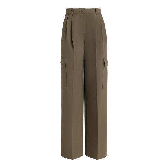 The Frankie Shop Maesa Cargo Pants - XS - Green